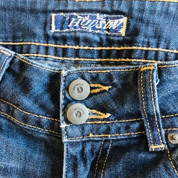 Hudson Signature bootcut flap pocket jeans 27 - Picture 3 of 6